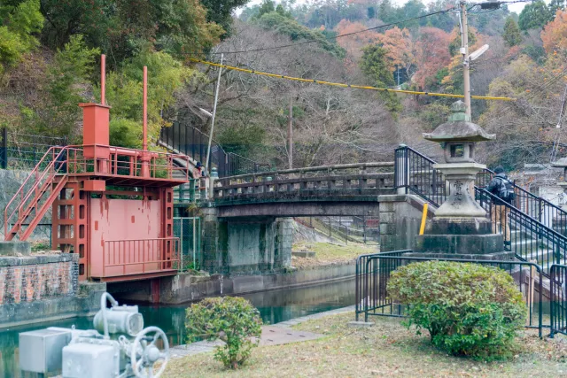 Die kleine "Bootswerft"