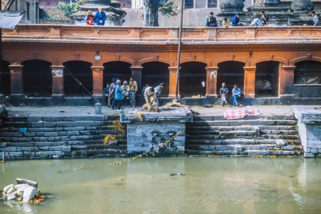 Gebäude des Pashupatinath Tempels