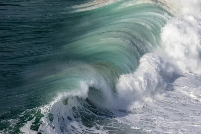 Die Wellen von Nazaré